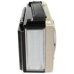 Радиоприемник RX-355 Golon, microSD, bluetooth, acc, COB боковой фонарь, silver