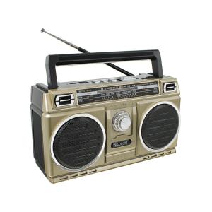 Радиоприемник RX-750D Golone, microSD/USB, acc, gold