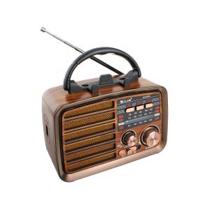 Радиоприемник RX-BT033 Golone, microSD, USB, bluetooth, коричневый