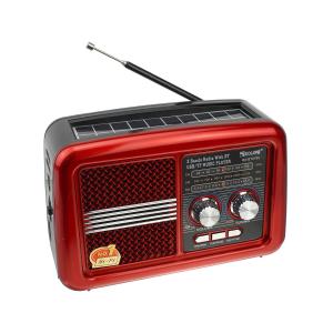 Радиоприемник RX-BT978S Golone USB/SD/microSD фонарик ACC, красное