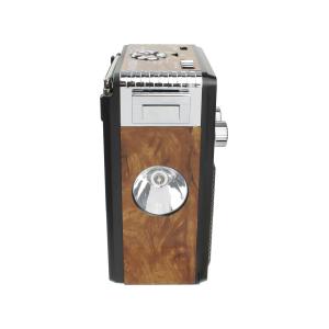 Радиоприемник XB-181BT USB/microSD/bluetooch Waxiba, фонарик, коричневый