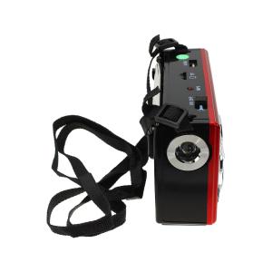 Радиоприемник XB-322URT USB/SD/microSD Waxiba аккумулятор батарейки фонарик, красное