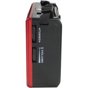 Радиоприемник XB-701BT USB/microSD/bluetooth Waxiba аккумулятор батарейки фонарик, красный