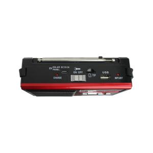 Радиоприемник XB-701BT USB/microSD/bluetooth Waxiba аккумулятор батарейки фонарик, красный
