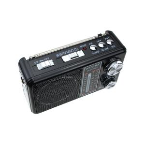 Радиоприемник XB-895REC Waxiba USB/SD/microSD фонарик, черное