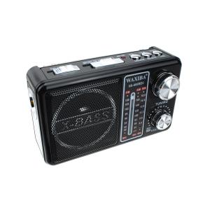 Радиоприемник XB-895REC Waxiba USB/SD/microSD фонарик, черное