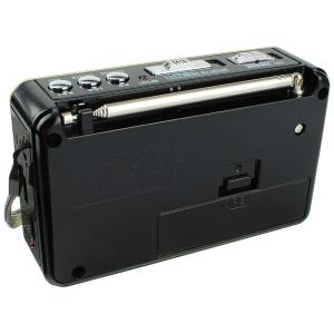 Радиоприемник XB-895REC Waxiba USB/SD/microSD фонарик, gold