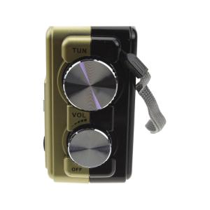 Радиоприемник XB-902BT USB/microSD/bluetooch Waxiba ACC, фонарик, gold