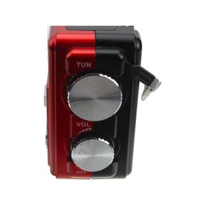 Радиоприемник XB-902BT USB/microSD/bluetooch Waxiba ACC, фонарик, красное