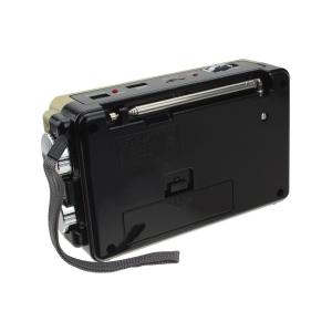 Радиоприемник XB-903URT USB/microSD Waxiba ACC, фонарик, gold
