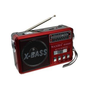 Радиоприемник XB-903URT USB/microSD Waxiba ACC, фонарик, красное