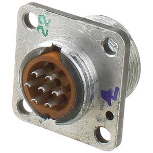 Разъем 2РМ18Б7Ш1В1 вилка блочная (приборная) без патрубка