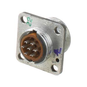 Разъем 2РМ18Б7Ш1В1 вилка блочная (приборная) без патрубка