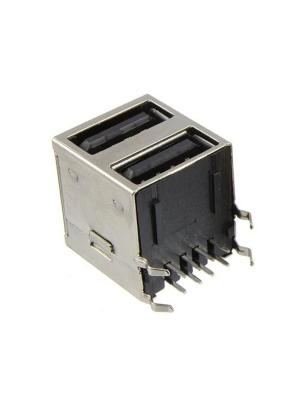 Разъем 2USB(G) типа А, версия 2.0, 4 вывода, 16*17*17 прямой угол