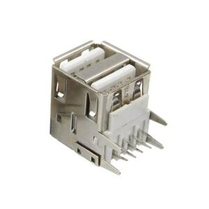 Разъем 2USB(G) в корпус, 8 выводов, прямой угол 90*