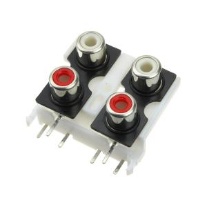 Разъем 4RCA(G) 19*27*34мм