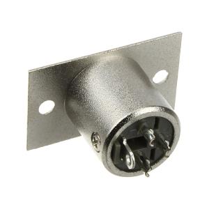 Разъем Canon штыри внутри в корпус 14-0532