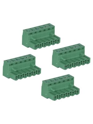 Разъем Degson 2EDGK-5.08-06P-14-1000ZH (упаковка 4шт) клеммный блок, 6 контакта