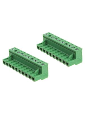 Разъем Degson 2EDGK-5.08-10P-14-00A(H) (упаковка 2шт) клеммный блок, 10 контактов