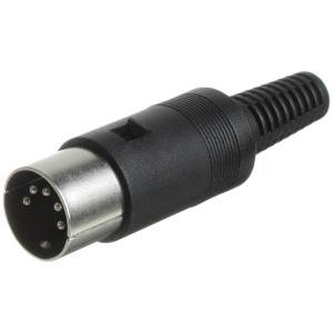 Разъем DIN 5 pin Ruichi 7-0251 (ОНЦ-ВГ-4-5/16-В) вилка на кабель