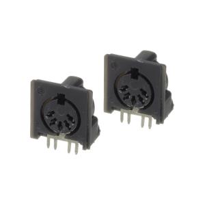 Разъем DIN 5PIN(G) пластик на плату (упаковка 2шт)