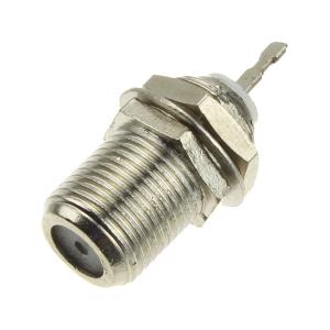 Разъем F(G) на Корп под Пайку