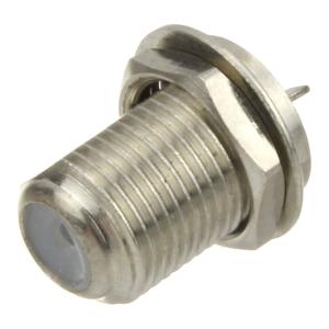 Разъем F(G) НА КОРП под ПАЙКУ с контактом