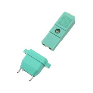 Разъем гнездо на панель 2 pin, вилка 2 pin на провод 