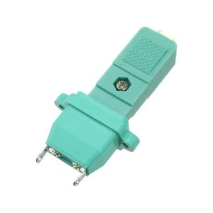 Разъем гнездо на панель 2 pin, вилка 2 pin на провод 