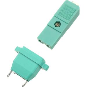 Разъем гнездо на панель 2 pin, вилка 2 pin на провод 