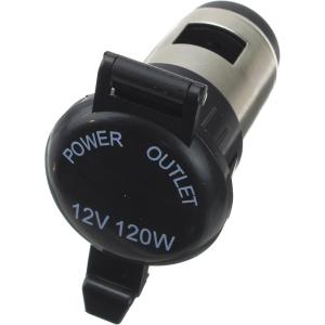 Разъем Гнездо прикуривателя на панель, с крышкой