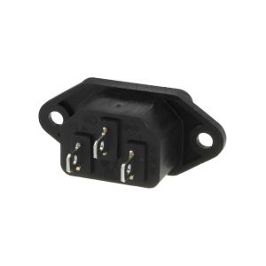 Разъем гнездо сетевое для ПК в корпус AC-04