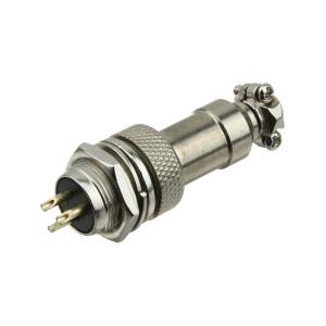 Разъем GX12 3PIN, комплект мама, папа 