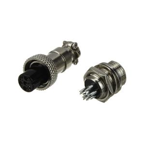 Разъем GX12 6PIN, комплект мама, папа 