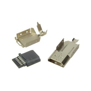 Разъем HDMI Штекер metal на кабель разборный на кабель