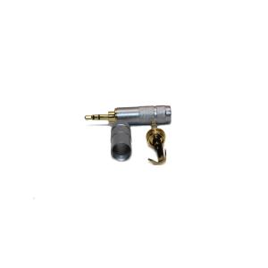 Разъем J2.5 metall/gold 3 PIN