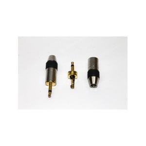 Разъем J3.5 mono metall/gold на кабель диаметром до 5.00мм Premier 