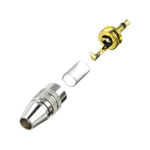 Разъем J3.5 mono metall/gold XHT на кабель диаметр до 5,0мм Premier 