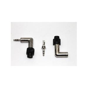 Разъем J3.5 stereo metall на кабель угловой Premier 