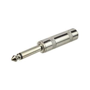 Разъем J6.3 mono metall на кабель Premier 