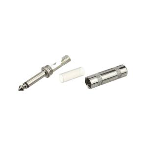 Разъем J6.3 mono metall на кабель Premier 