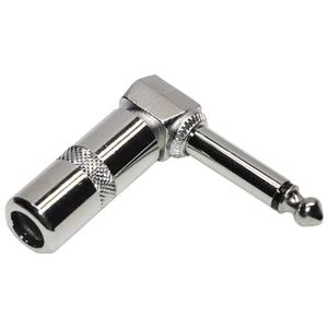 Разъем J6.3 mono metall угловой на кабель Premier 