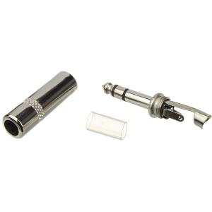 Разъем J6.3 stereo metall на кабель Premier 