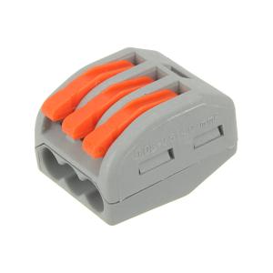 Разъем Клемма экспресс колодка 0.08*2.5/4мм, 3-проводная, упаковка 5шт