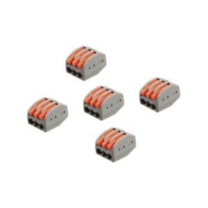 Разъем Клемма экспресс колодка 0.08*2.5/4мм, 3-проводная, упаковка 5шт