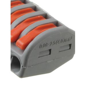 Разъем Клемма экспресс колодка 0.08*2.5/4мм, 5-проводная, упаковка 5шт