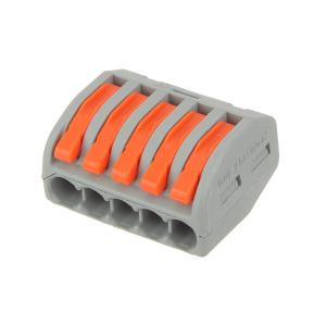 Разъем Клемма экспресс колодка 0.08*2.5/4мм, 5-проводная