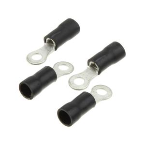 Разъем Клемма, набор, кольцо 2,5-4мм.кв. М4, черный