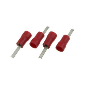 Разъем клемма, набор шт 0.5-1.5мм.кв*10мм, красный упаковка 4шт