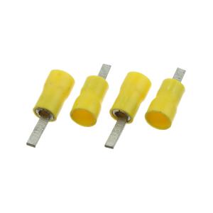 Разъем клемма, набор шт 4,0-6,0мм.кв*10мм, желтый 4шт